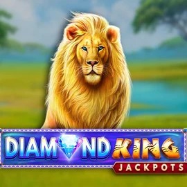 Diamond King Jackpots logo by SpinPlay Games Betamo Casino