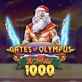 Official Slots logo: Gates of Olympus Xmas 1000 by Pragmatic Play at Betamo Casino