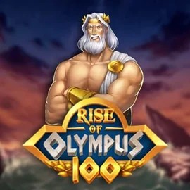 Rise of Olympus 100 online game logo by Play'n GO on betamo-casino.de.com