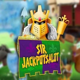 Sir Jackpots Alot slot logo by Core Gaming at Betamo Casino